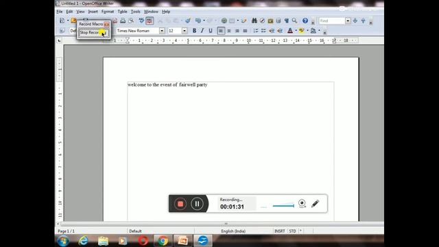 Level 4 How to use macros in libre office смотреть онлайн