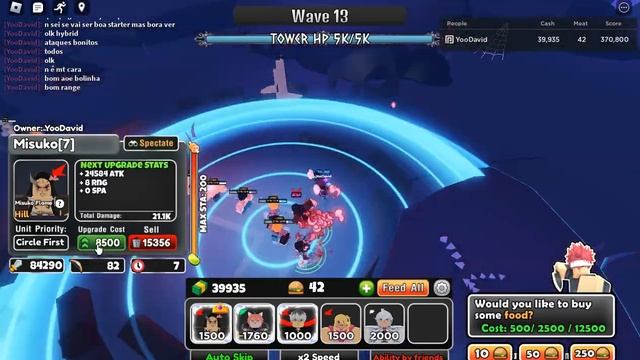 SHOWCASE NOVA NEZUKO EVO! - Anime World Tower Defense - Roblox смотреть онлайн