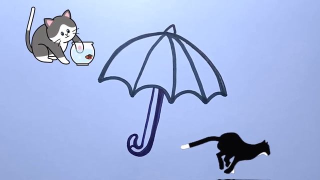How to draw an umbrella | Bolalarga soyabon chizish | Рисуем зонтик для детей смотреть онлайн