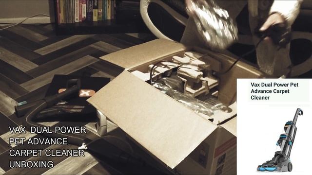VAX DUAL CARPET CLEANER UNBOXING смотреть онлайн
