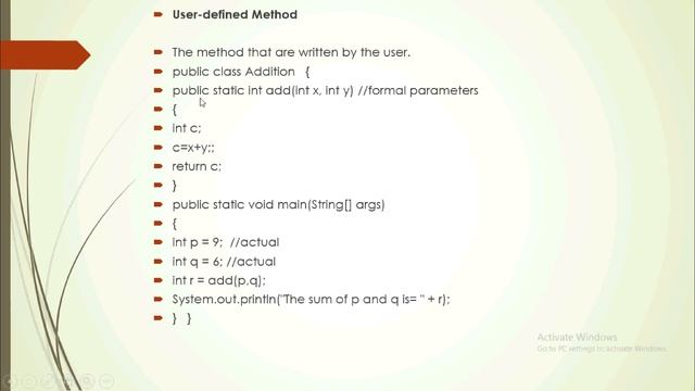 Class, object and method in Java(fast):Java tutorial Part 9 смотреть онлайн