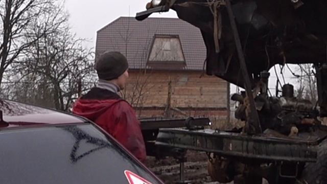 ЗИЛ-131 Самосвал Демонтаж двигателя смотреть онлайн