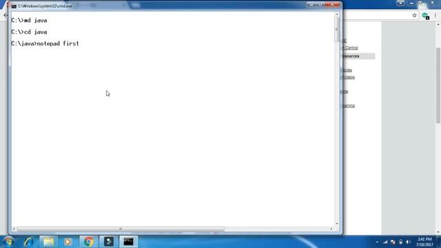 Installing Java and making our First Java Program смотреть онлайн