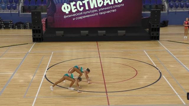 Сысуева Мария, Кузьмина Алиса. Аэробика 2 чел. 13-14 лет. 11.11.22