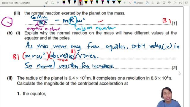 13.2b Ex4 ON08 P4 Q1 Mass on Earth Surface | A2 G-Fields | Cambridge A Level Physics смотреть онлайн