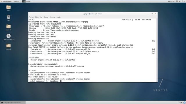 Instalar Docker en CentOS 7 o Fedora смотреть онлайн