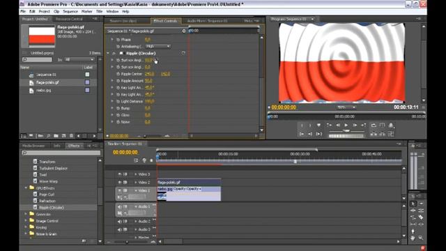 Adobe Premiere Pro - flaga смотреть онлайн