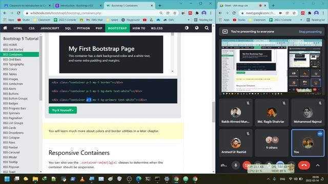 CSE102-1 10. Bootstrap: Containers, Grid, Typography, Colors, Table, Jumbotron [03/14] смотреть онлайн