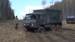 Pinzgauer Steyr Puch 712 AMB 6x6 and Russian dirt