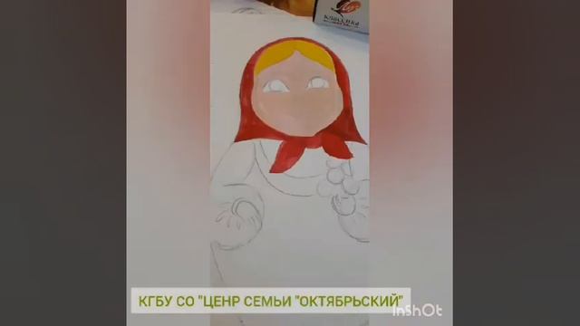 Создаём авторскую матрешку! смотреть онлайн