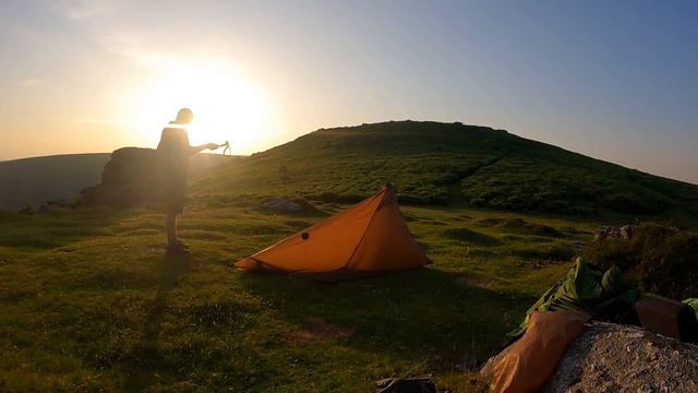 Dartmoor Wild Camp - Lanshan 2 Pro - Perseid Meteor Shower смотреть онлайн