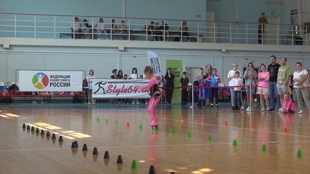 2 место. Лащенова Мария. Девушки (5-7 лет), Фристайл Слалом Классика. КТ-2023. смотреть онлайн