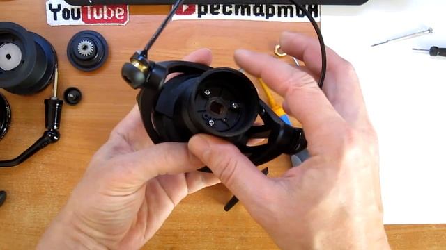 Kaida Adn Carp 7000 Disassembly . разборка