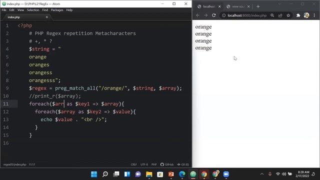 #5 | PHP Regex Repetition within Nested Loop | #AfSOMALI смотреть онлайн