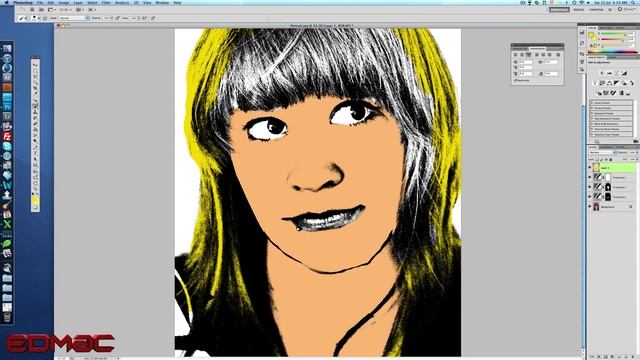 POP ART / Photoshop / EDMacDesigns / DIGIHILL / 1080p смотреть онлайн