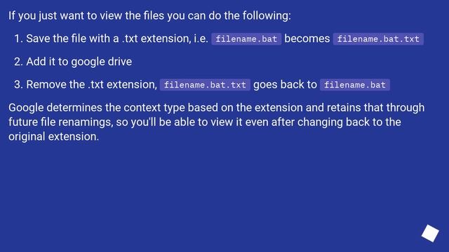 How do I get Google Drive to open text files with arbitrary extensions as text files? смотреть онлайн