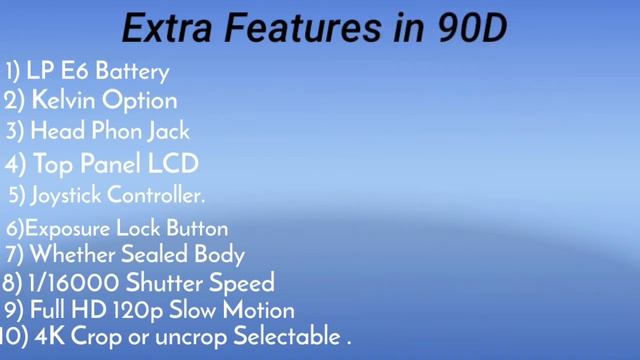 Canon 850D Vs 90D Comparison