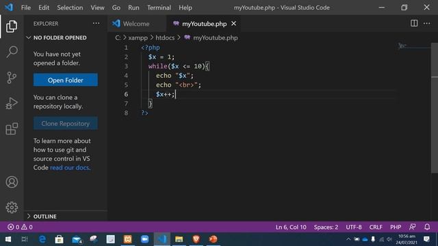 PHP Loops (While and Do While) смотреть онлайн