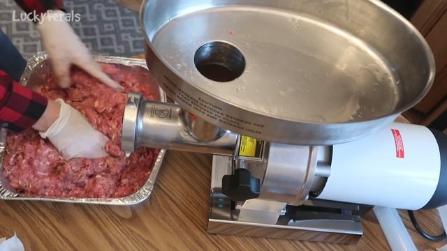 Weston Butcher Series #12 Meat Grinder Unboxing, Review, and Cat Taste Test - Raw Cat Food смотреть онлайн