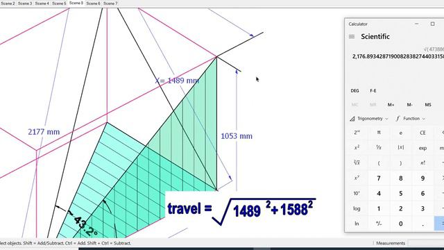 HOW TO CALCULATE THE TRUE LENGTH, SPOOL LENGTH OF A DOUBLE ROLLED OFFSET TUTORIA смотреть онлайн