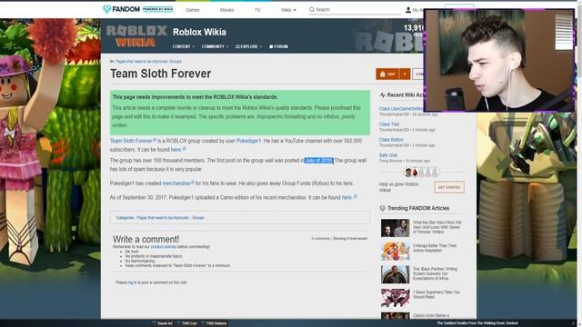 GOING THROUGH THE ROBLOX WIKI! *I'M ON IT!* смотреть онлайн