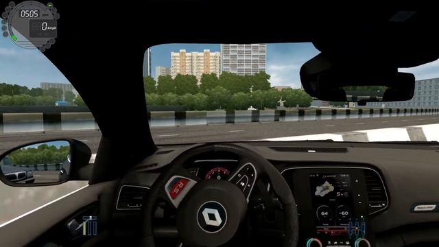 City Car Driving- Renault Megane RS 2018 смотреть онлайн