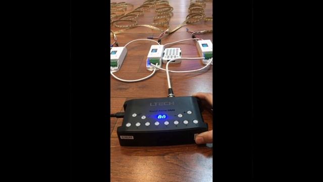 LTECH How DMX-SPI control works смотреть онлайн
