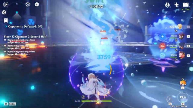 My favorite character is Lumine | Genshin Impact Showcase смотреть онлайн