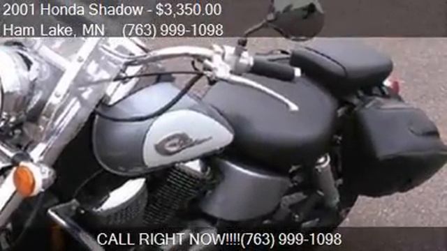 2001 Honda Shadow for sale in Ham Lake, MN 55304 at Route 6 смотреть онлайн