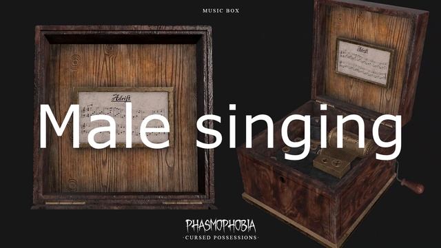 Adrift - Phasmophobia music box (Female & Male singing) смотреть онлайн