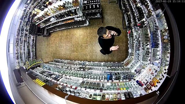 Fisheye IP камера 2 мп Full HD — широкий угол обзора 180/360 градусов, рыбий глаз