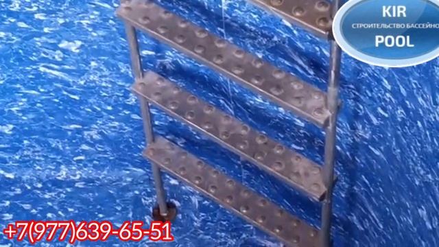 Бассейн из полипропилена РЕМОНТ ЛАЙНЕРОМ. смотреть онлайн