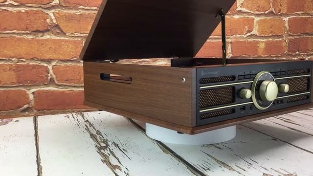 soundmaster PL550BR Retro Vinyl Record Player & FM Radio смотреть онлайн