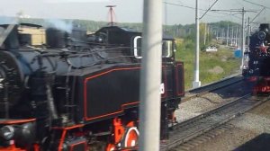 Щербинка-2014  Паровозы.