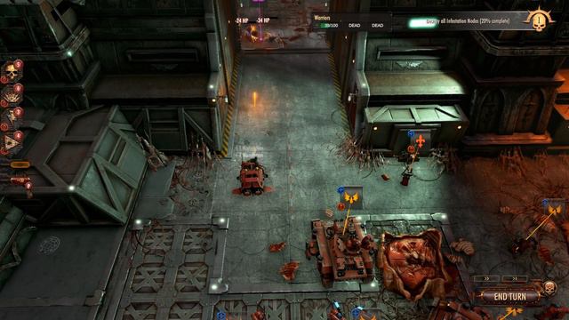 GENESTEALER BROOD | Warhammer 40k Battlesector | 12 | Lets Play/Walkthrough смотреть онлайн