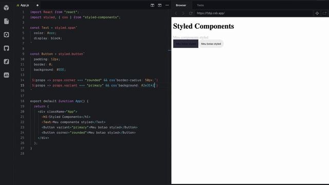 O poder dos styled-components смотреть онлайн