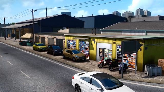 Java Road Revolution (JRR) v0.1 - Euro Truck Simulator 2 Map смотреть онлайн