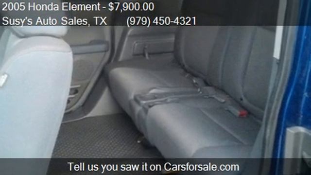 2005 Honda Element EX 4dr SUV for sale in College Station, T смотреть онлайн