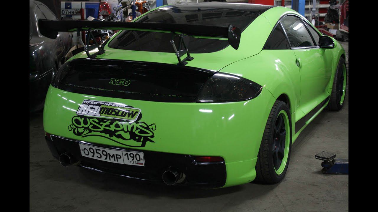 Welding Custom Dual Exhaust For AWD SWAPPED Mitsubishi  Eclipse 4G