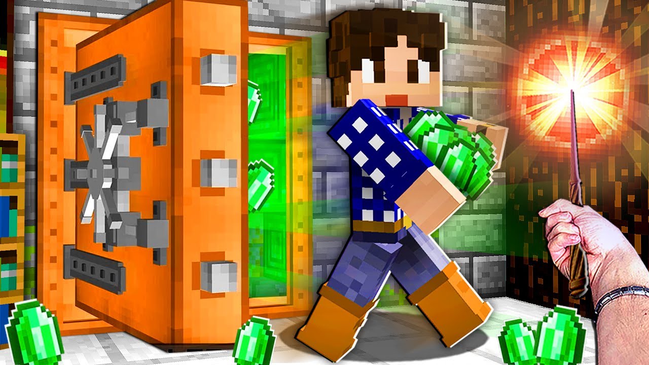 ОГРАБИЛ САМЫЙ МАГИЧЕСКИЙ БАНК В МИРЕ! МАГИЯ В МАЙНКРАФТ смотреть онлайн