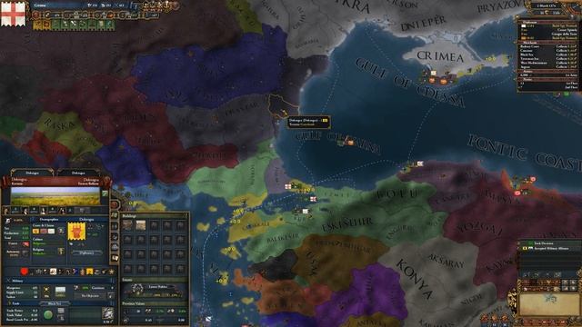 The Trade Empire of Genoa - EU4 Meiou and Taxes Lets Play - Semi Tall Genoa - Part 10 смотреть онлайн