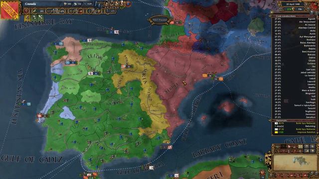 EU4 M&T2 Granadan Grandeur Part 45 смотреть онлайн