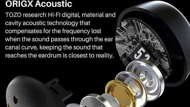 TOZO A1 Mini Wireless Earbuds Bluetooth 5.3 in Ear Light-Weight Headphones @Productsjunction смотреть онлайн