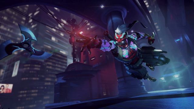 Overwatch 2 CyberDemon Genji Main Menu theme song смотреть онлайн