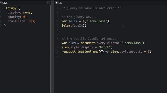 jQuery vs vanilla JavaScript - Beau teaches JavaScript смотреть онлайн