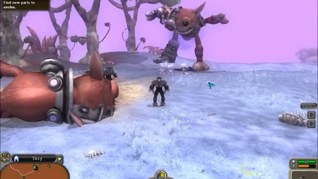 Spore // Playing around till I found an epic Grox! смотреть онлайн