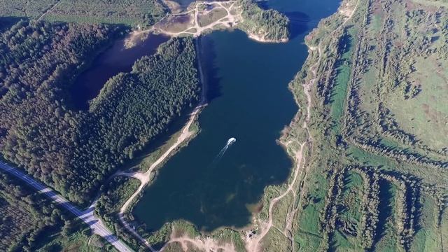 У карьера в 3амостье,гидроцикл и немного обзора с 500 метров,3 сентября 2016 смотреть онлайн