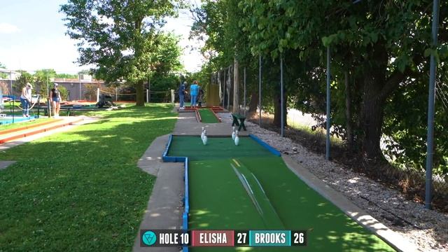 MUST SEE Old School Mini Golf Course! | CRAZY Hole Ideas! смотреть онлайн