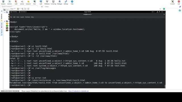 Tutorial básico de SELinux en español смотреть онлайн