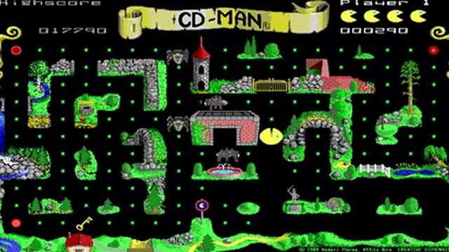 Cd-Man gameplay смотреть онлайн